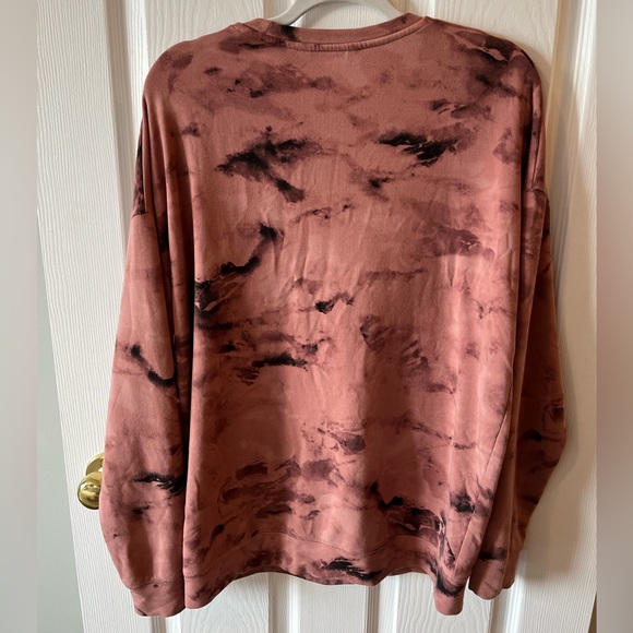 Athleta Palermo Pink Balance Pullover Sweatshirt sz S - Picture 3 of 9